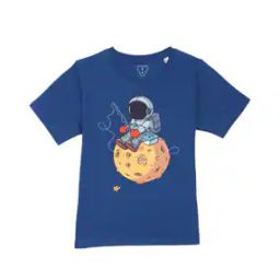 Graphic Print Round-Neck T-shirt-image-67