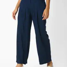 Pleated Ankle-Length Palazzos-picture-30