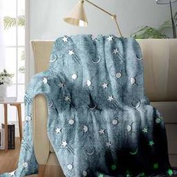 280 GSM Star Print Throw Blanket-image-89