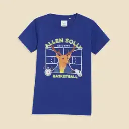 Boys Typographic Print Regular Fit T-Shirt-image-32