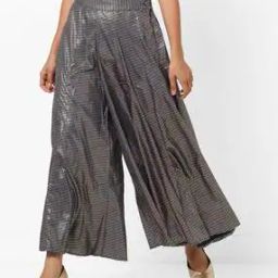 Printed Flared Mid-Rise Palazzos-picture-31