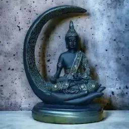 Decorative Moon Buddha Idol-44