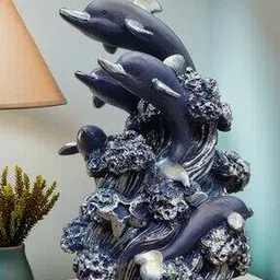 Decorative Dolphin Showpiece-37