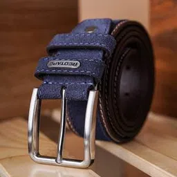 Men Leather Wide Belt-image-7