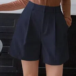 leriya fashion Women High-Rise Shorts with Insert Pockets-picture-23