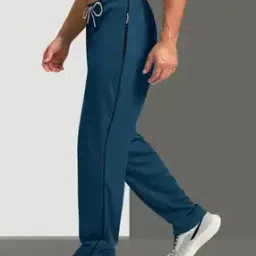 Men Track Pants with Drawstring Waist-picture-17