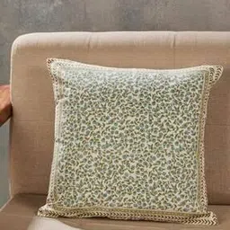 fabindia Hand Block Cotton Printed Cushion Cover-picture-31