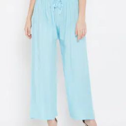Flared Palazzo with Elasticated Waist-picture-27