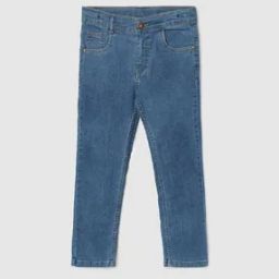 Boys Lightly Washed Slim Jeans-image-14