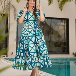 wedani Women Printed Gown Dress-picture-21