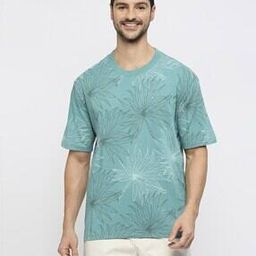 Men Floral T-shirt-image-5