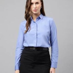 Women Spread-Collar Regular Fit Shirt-24