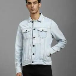 Men Washed Slim Fit Denim Jacket-picture-11