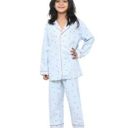 Floral Print Lounge Pants & Top Set-image-34
