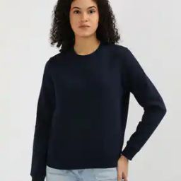 Women Regular Fit Round-Neck Sweatshirt-picture-14