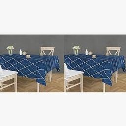 Set of 2 Checked 4-Seater Table Covers-image-88