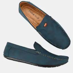 Dyed-Washed Round Toe Slip-on Shoes-image-43