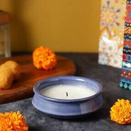 Ceramic Round-Shaped Scented Candle-image-59