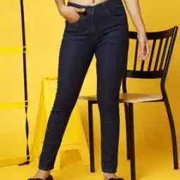 Girls Skinny Fit Jeans with 5-Pocket Styling-picture-26