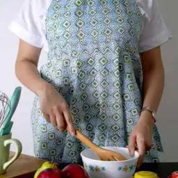 Women Cotton Apron-51