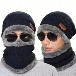 Men Winter Wear Woolen Cap-image-24