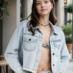 Shein Relaxed Fit Button-Down Denim Jacket-picture-31