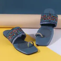 Women Regular Fit Slip-On Flat Sandals-image-96