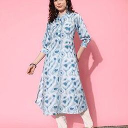 Women Printed A-Line Kurta-picture-25