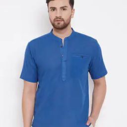 Short Kurta with Insert Pocket-46