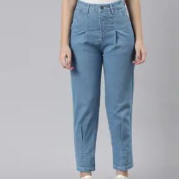Lightly Washed Slim Fit Jeans-image-77