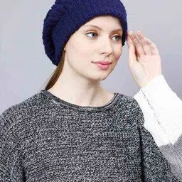 Women Knitted Pom Pom Beanie Cap-image-11