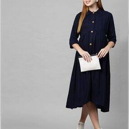 Shirt Dress With Tie-Up-image-52