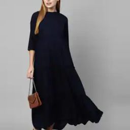 Tiered Dress with Tie-Up-image-22