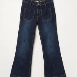 Girl Mid Rise Straight Jeans-image-42