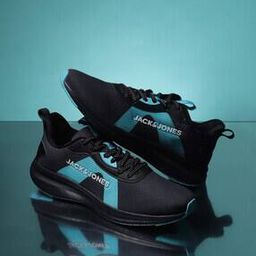 jack & jones Round-Toe Sneakers with Lace Fastening-picture-4