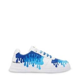 Men Printed Round-Toe Lace-Up Shoes-8