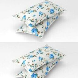 Set of 4 Floral Print Pillow Covers 26" x 17"-image-55