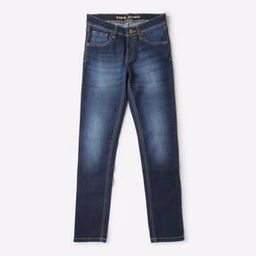 Boys Lightly Washed Slim Fit Jeans-image-67