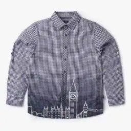 Avon Yarn Dyed Checked Shirt-image-35