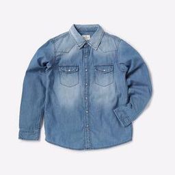 Simba Denim Shirt with Flap Pockets-image-86