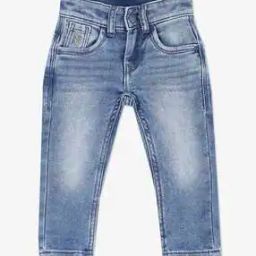 Boys Lightly Washed Regular Fit Jeans-picture-15