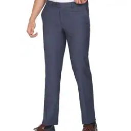 Hudson Tailored Fit Autoflex Flat-Front Trousers-image-7