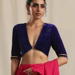 Velvet Gota Side-Open Blouse-picture-12