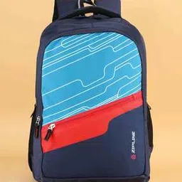 Colourblock Backpack with Adjustable Straps-image-84