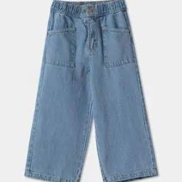 Girls Relaxed Fit Jeans with Elasticated Waistband-image-5