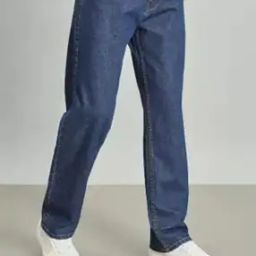linaria Men Lightly Washed Relaxed Jeans-picture-0