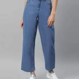 linaria Women Heavily Washed Relaxed Jeans-picture-7