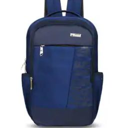 Typographic Print Laptop Backpack-19