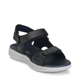 Open Toe Sandals with Velcro Fastening-image-44