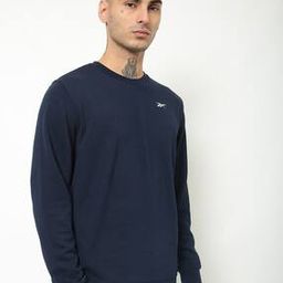 Crew-Neck Sweatshirt with Brand Logo-image-55